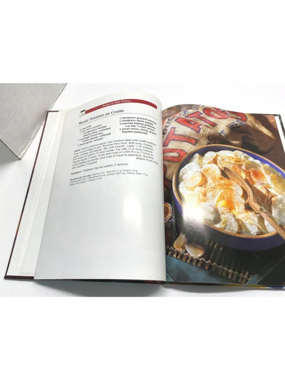 Easy Home Cooking Slow Cooker Recipes Cookbook Crockpot Hardcover 1990s